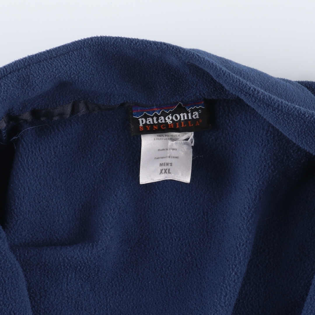 patagonia(パタゴニア)の古着 07年製 パタゴニア Patagonia マイクロナシンチラジャケット 26511S7 フリースジャケット メンズXXL /eaa397830 メンズのジャケット/アウター(その他)の商品写真