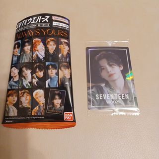 セブンティーン(SEVENTEEN)の新品　セブチ　ウエハース　ウジ　WOOZI　SEVENTEEN　SVT　シール(アイドルグッズ)