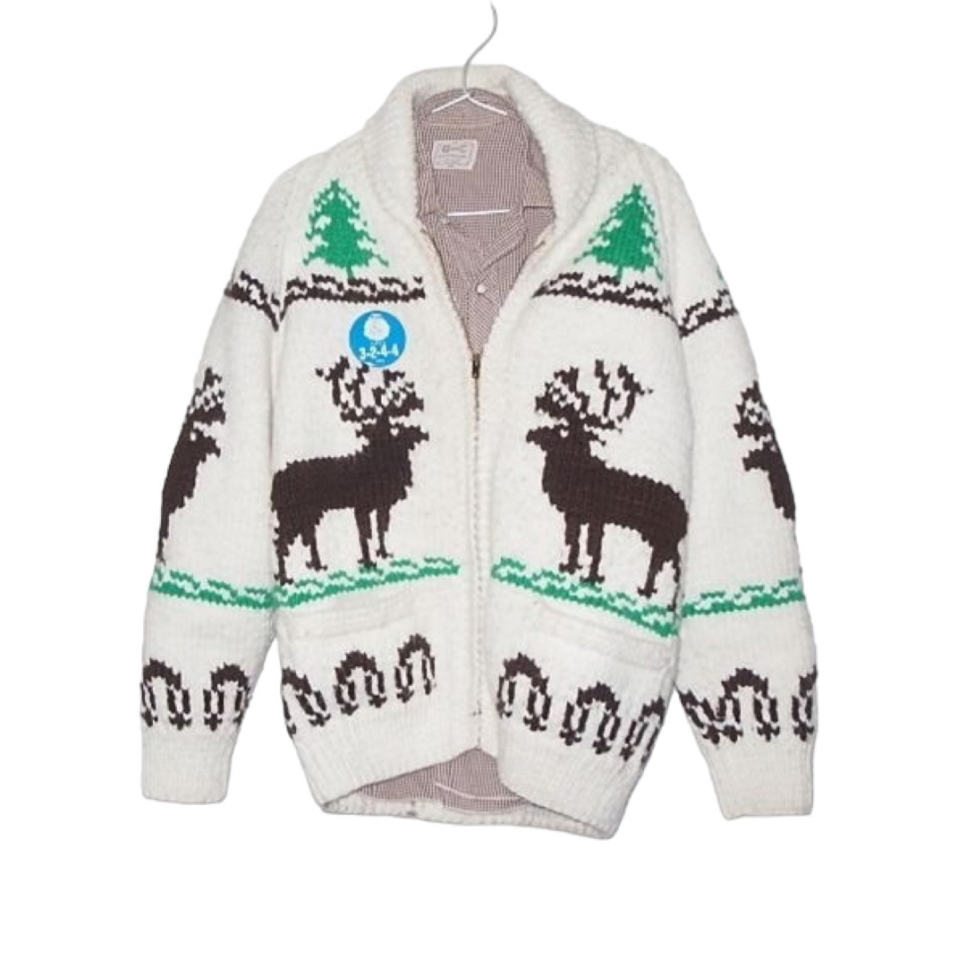 Santa Monica(サンタモニカ)の▪️70‘s【REINDEER】COWICHAN SWEATER メンズのトップス(カーディガン)の商品写真