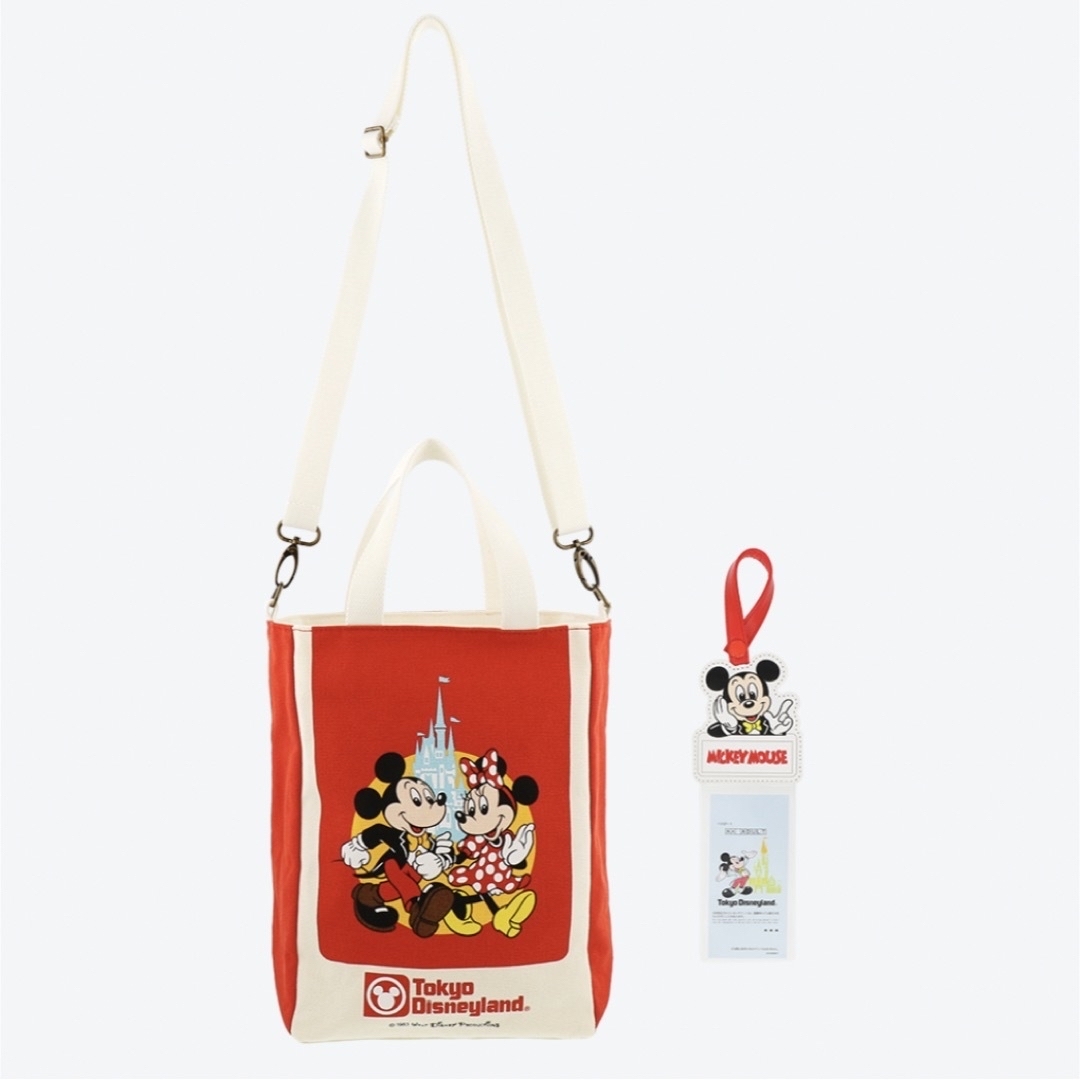 Disney - 新品タグ☆ディズニー 40周年 ショルダーバッグ レトロ 復刻 ...