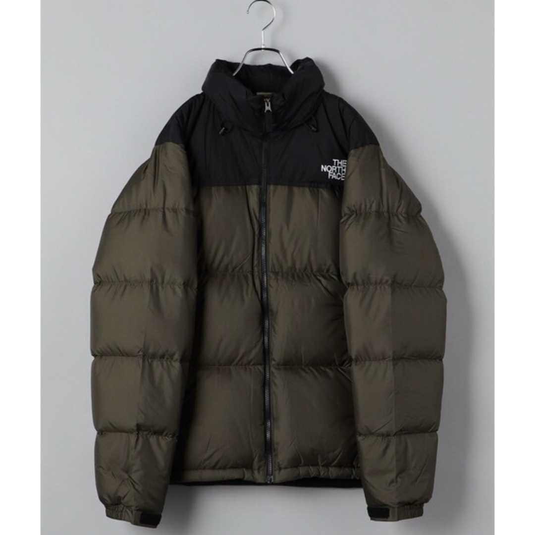 THE NORTH FACE(ザノースフェイス)の【新品】ノースフェイス　ヌプシジャケット　ニュートープ　オリーブ　XL メンズのジャケット/アウター(ダウンジャケット)の商品写真