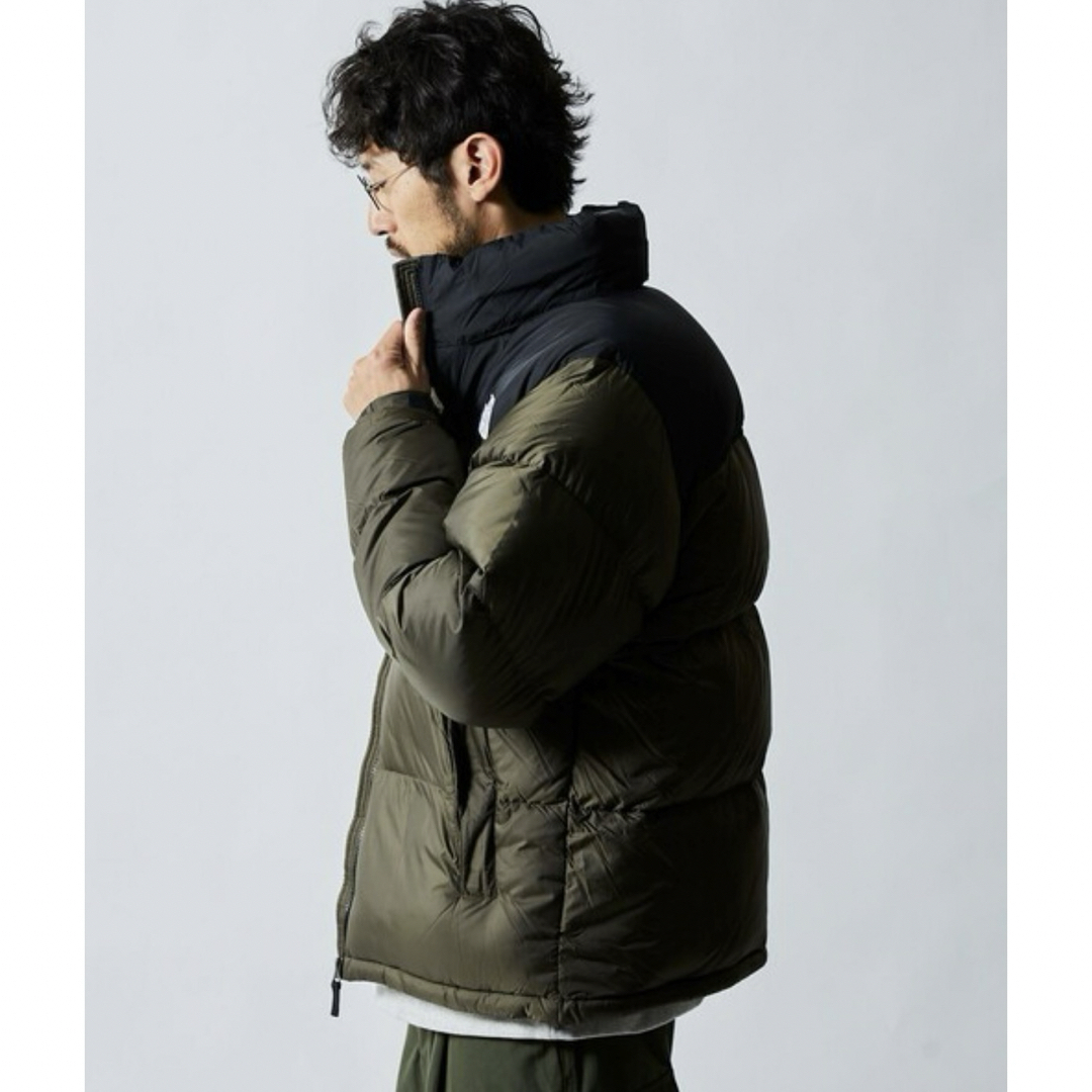 THE NORTH FACE(ザノースフェイス)の【新品】ノースフェイス　ヌプシジャケット　ニュートープ　オリーブ　XL メンズのジャケット/アウター(ダウンジャケット)の商品写真