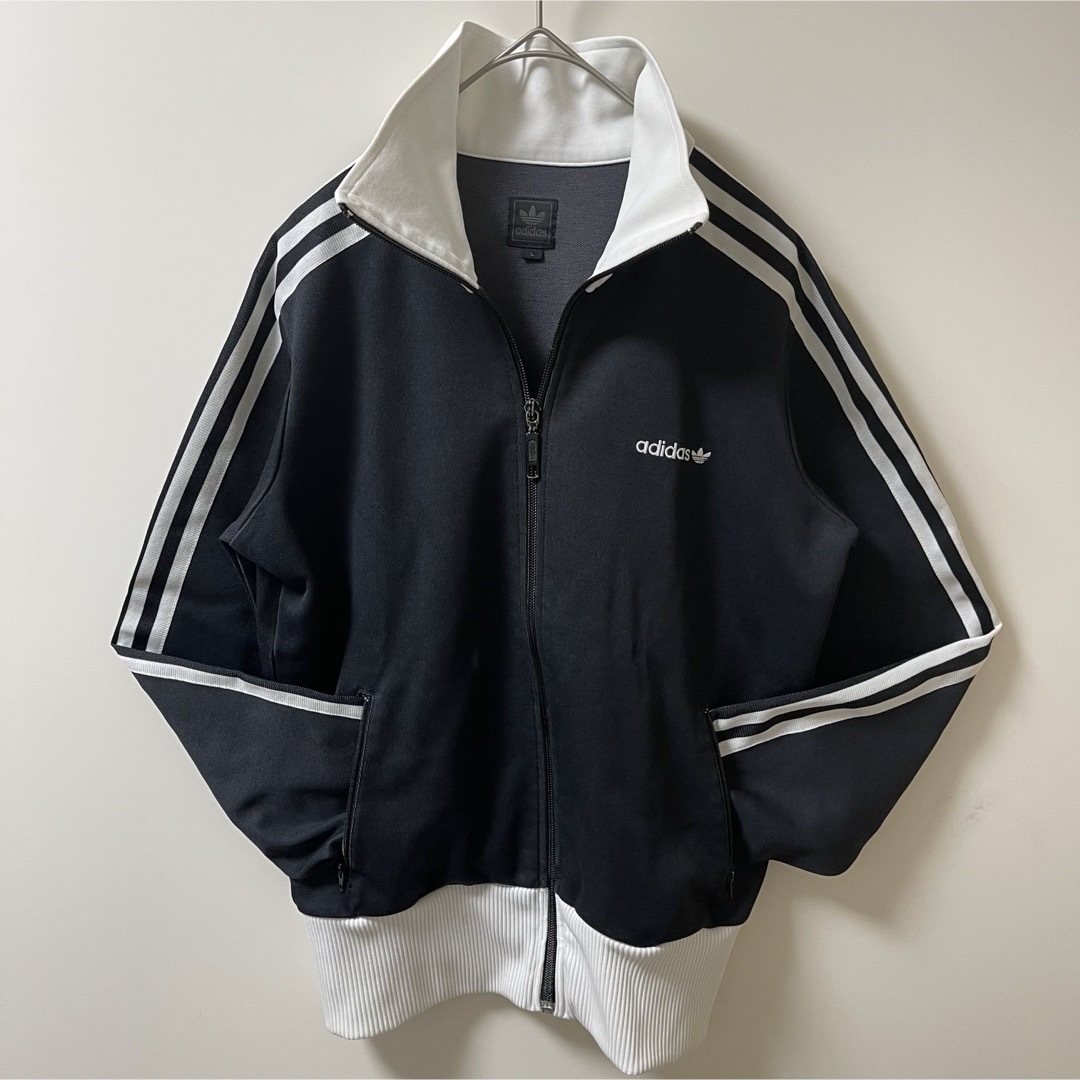 80s】adidasトラックジャケット刺繍ビンテージジャージ古着女子トレフォイル 80s】adidasトラックジャケット刺繍ビンテージジャージ古着女子トレフォイル