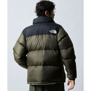 ザノースフェイス(THE NORTH FACE)の【新品】ノースフェイス　ヌプシジャケット　ニュートープ　オリーブ　M(ダウンジャケット)