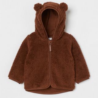 エイチアンドエイチ(H&H)のH&M くま耳ボアパーカー(ジャケット/コート)