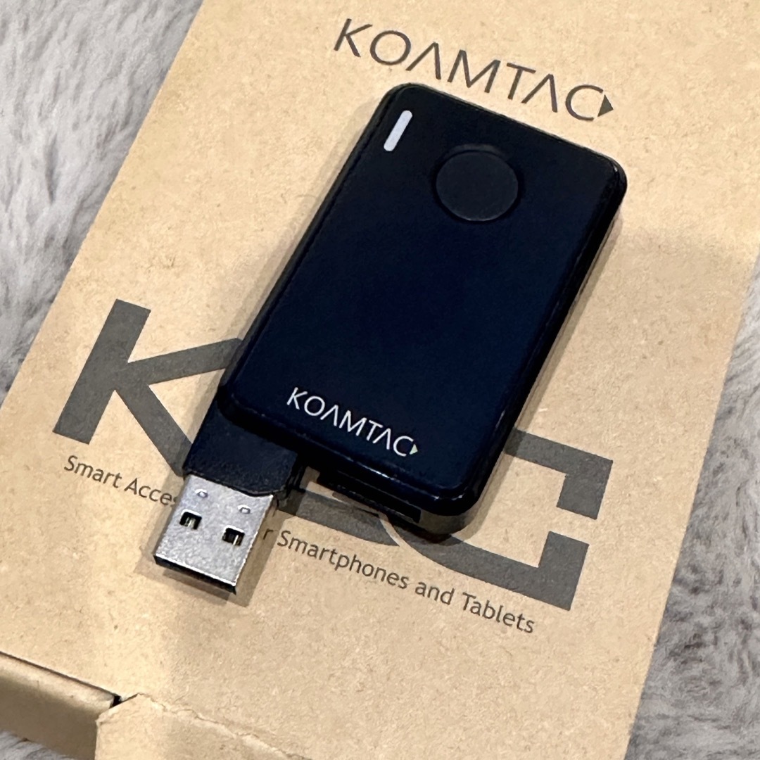 【美品】KDC20 バーコードリーダー　ビームスキャン　箱・説明書つき スマホ/家電/カメラのスマホ/家電/カメラ その他(その他)の商品写真