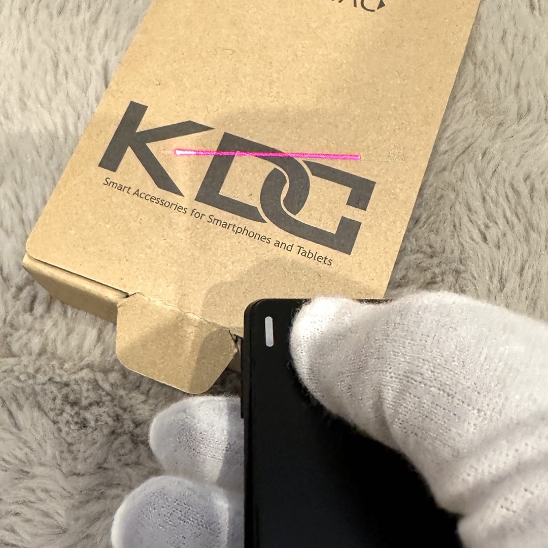 【美品】KDC20 バーコードリーダー　ビームスキャン　箱・説明書つき スマホ/家電/カメラのスマホ/家電/カメラ その他(その他)の商品写真