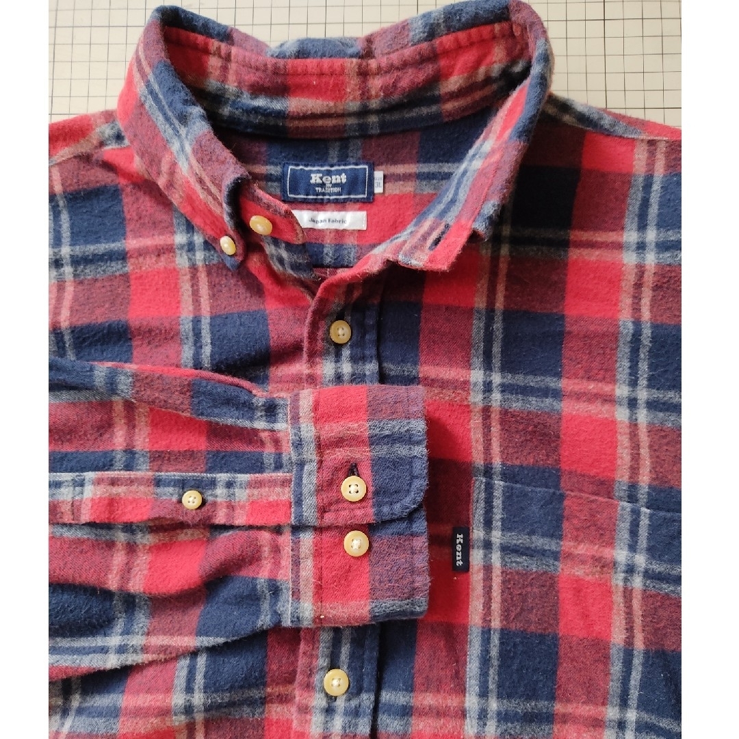 KENT(ケント)のチェックシャツ　3L メンズのトップス(シャツ)の商品写真