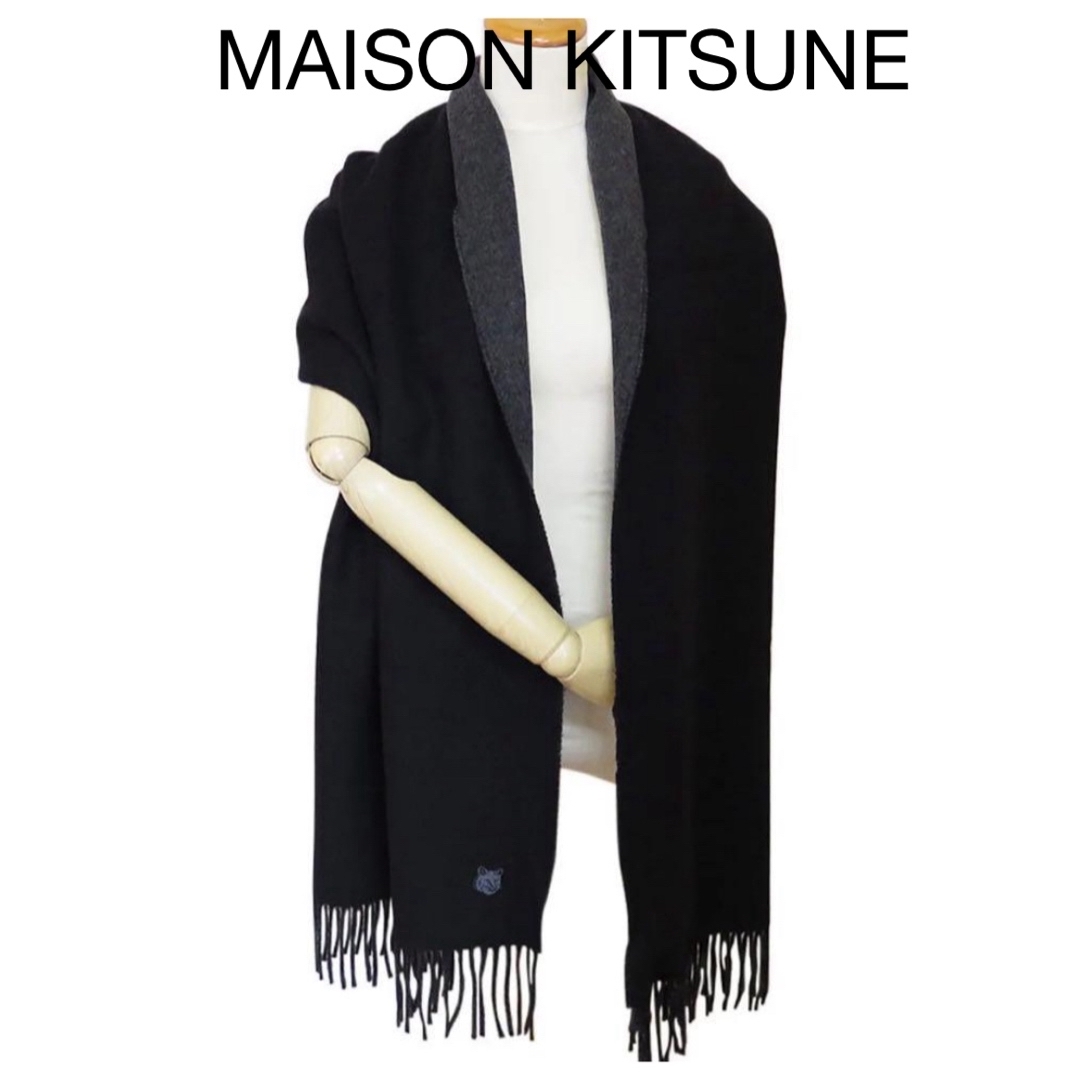 クラシック 【新品】メゾンキツネMAISON KITSUNE スカーフ マフラー