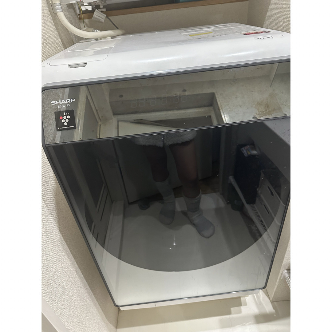 ドラム式洗濯機☆SHARP☆2020年製☆ES-W113☆動作確認 ドラム式洗濯機☆SHARP☆2020年製☆ES-W113☆動作確認