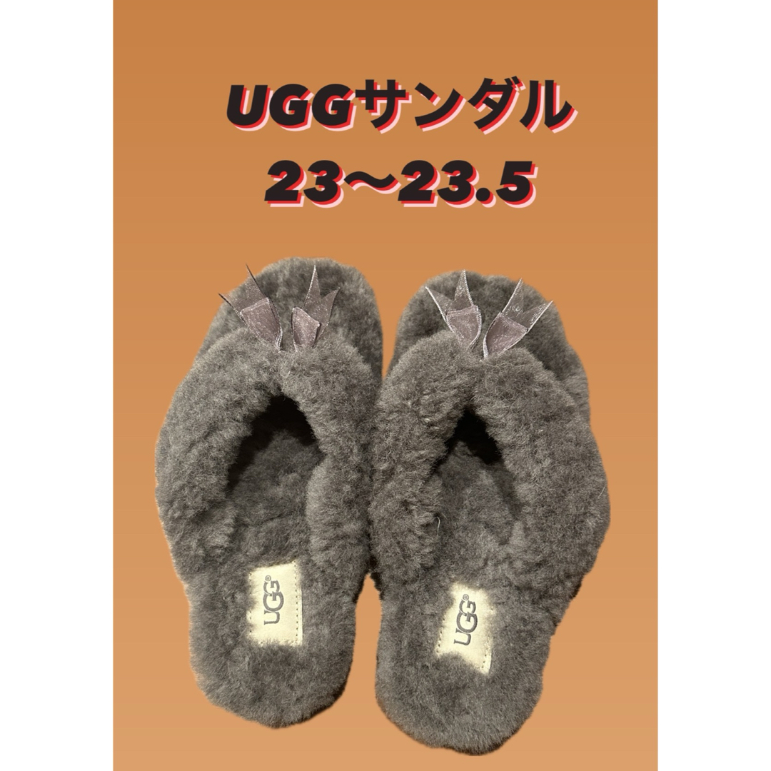 UGG サンダル 23～23.5  お値下け致しました(❁ᴗ͈ˬᴗ͈)サンダル