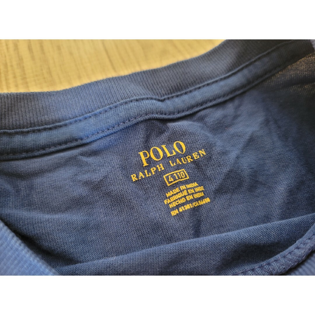 POLO RALPH LAUREN(ポロラルフローレン)のポロ POLO Tシャツ 4T 110cm キッズ/ベビー/マタニティのキッズ服男の子用(90cm~)(Tシャツ/カットソー)の商品写真