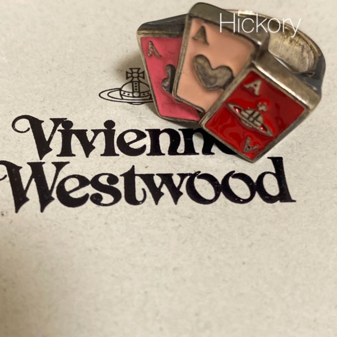 Vivienne Westwood(ヴィヴィアンウエストウッド)の✨️ヴィヴィアン トランプリング✨️Lサイズ レディースのアクセサリー(リング(指輪))の商品写真