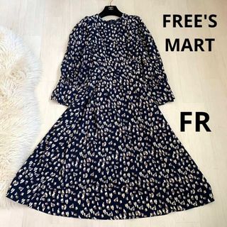 フリーズマート(FREE'S MART)の美品！FREE'S MART フリーズマート　総柄ロングワンピース　FREE(ロングワンピース/マキシワンピース)