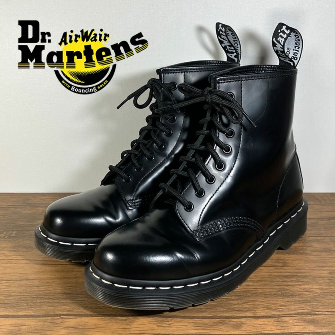 を販売 Dr.Martens マーチン ホワイトステッチ 8ホール ブーツ UK7