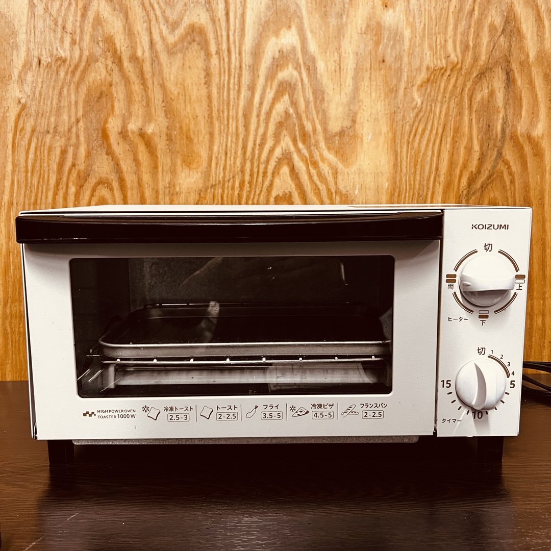 11911 オーブントースター KOIZUMI KOS-1026 2020年製 スマホ/家電/カメラの調理家電(調理機器)の商品写真