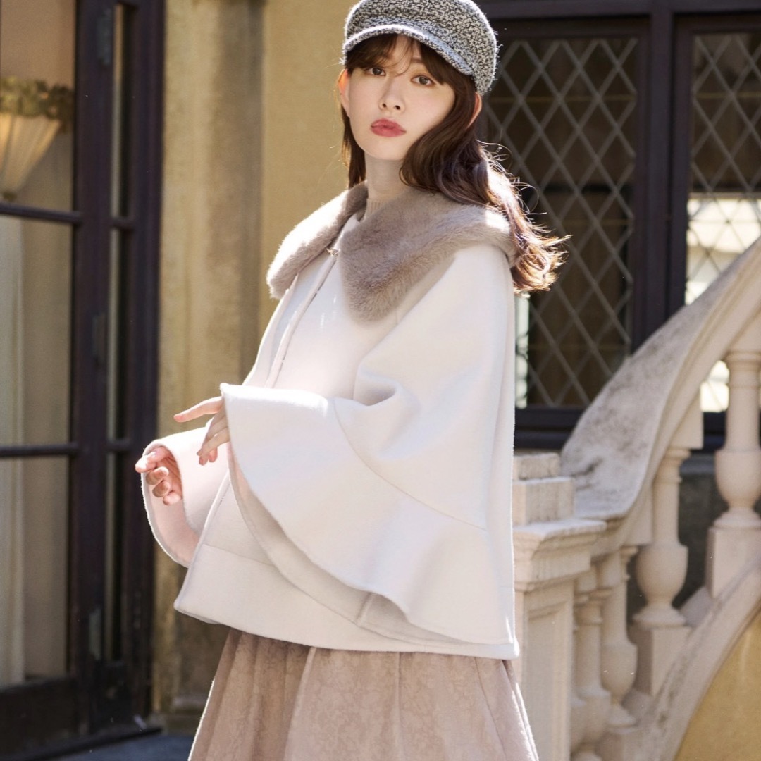 Her lip to - Convertible Faux Fur Tippet Coat HLTの通販 by