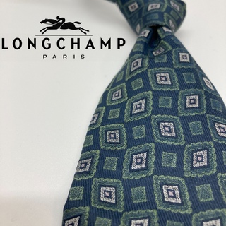 ロンシャン(LONGCHAMP)の【美品】Longchamp/ロンシャン　ネクタイ　総柄(ネクタイ)