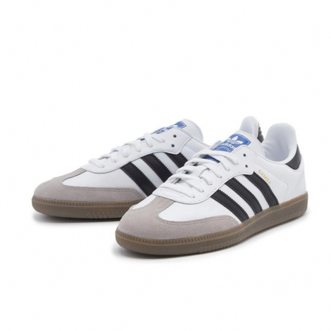 ホワイトB75806サイズadidas samba OG 23cm