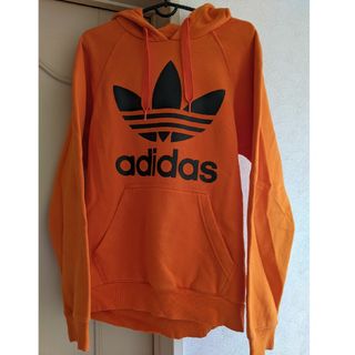 アディダス(adidas)のAdidas Originals パーカー オレンジ(パーカー)