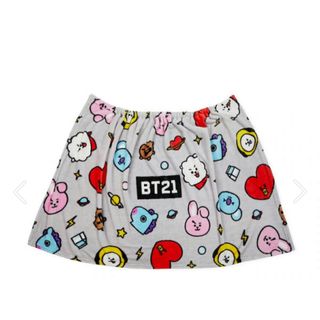 ビーティーイシビル(BT21)のBT21 スカートブランケット【公式】(キャラクターグッズ)