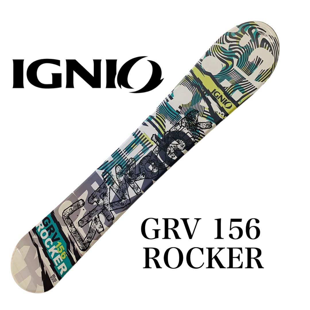 特別価格 IGNIO イグニオ スノーボード - 板 GRV キッズ スノーボード