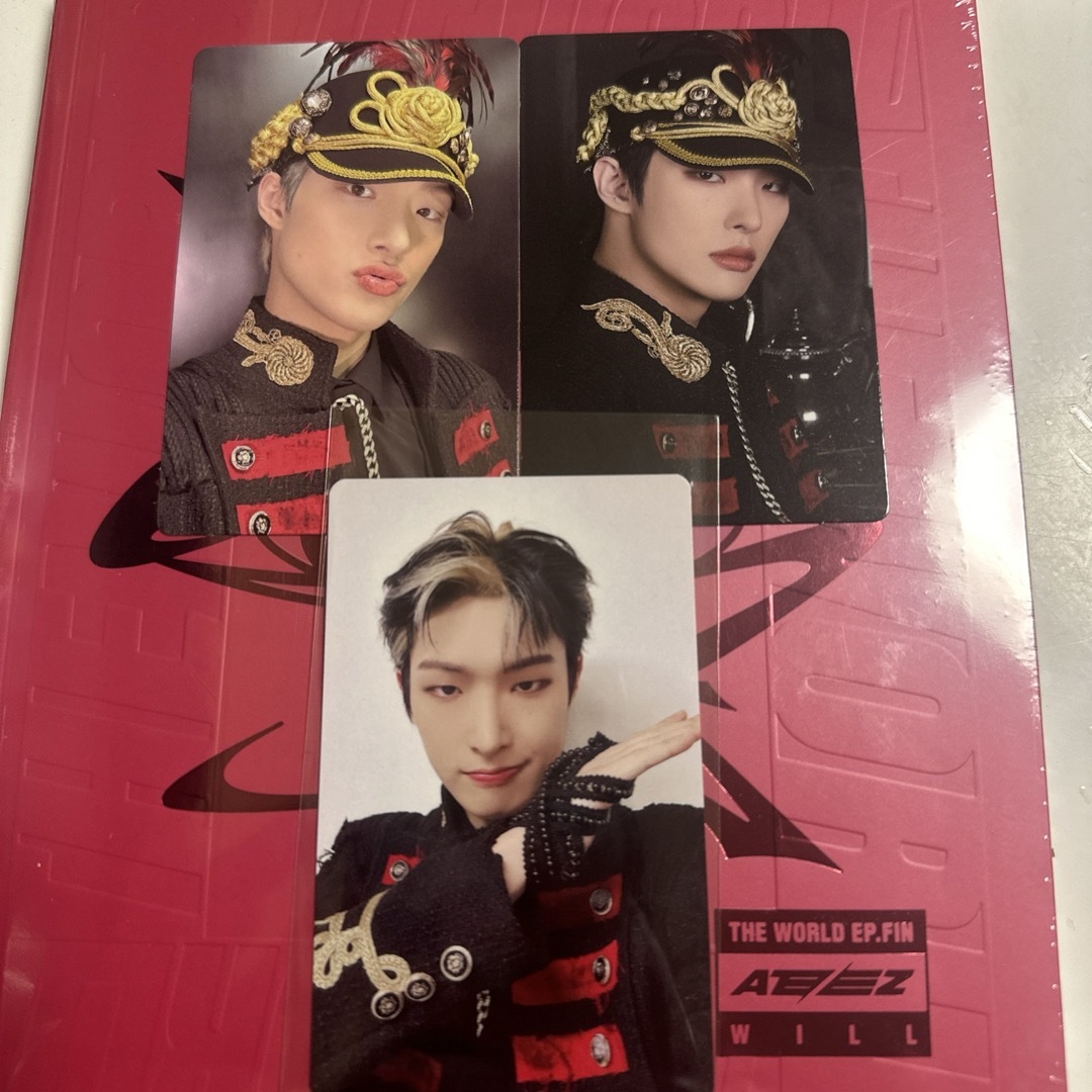 ATEEZ(エイティーズ)のateez THE WORLD EP.FIN : WILL ミンギ エンタメ/ホビーのCD(K-POP/アジア)の商品写真