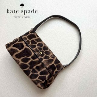 ケイトスペードニューヨーク(kate spade new york)のKate Spade ケイトスペード ジラフ柄 ハンドバッグ　キリン柄(ハンドバッグ)