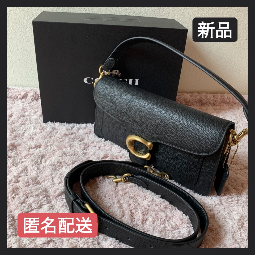 COACH【人気❣️】コーチの2WAYバッグ☆ブラック タビー 新品