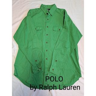 ポロラルフローレン(POLO RALPH LAUREN)のラルフローレン　POLO by Ralph Lauren　長袖　コットンシャツ(Tシャツ/カットソー(七分/長袖))