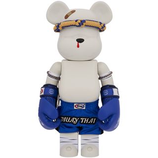 ベアブリック(BE@RBRICK)のBE@RBRICK Muay Thai Blue 1000％(その他)