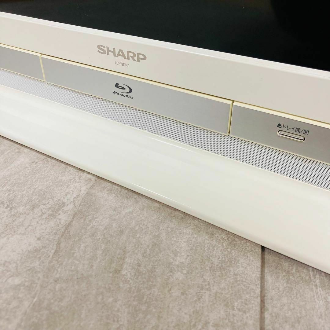 SHARP - 稀少 SHARP 液晶テレビ HDD BD 内蔵 32型 ホワイトの通販 by