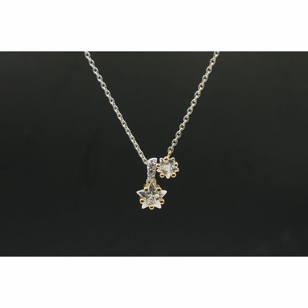 STAR JEWELRY - 美品 スタージュエリー K18 シルバー スター