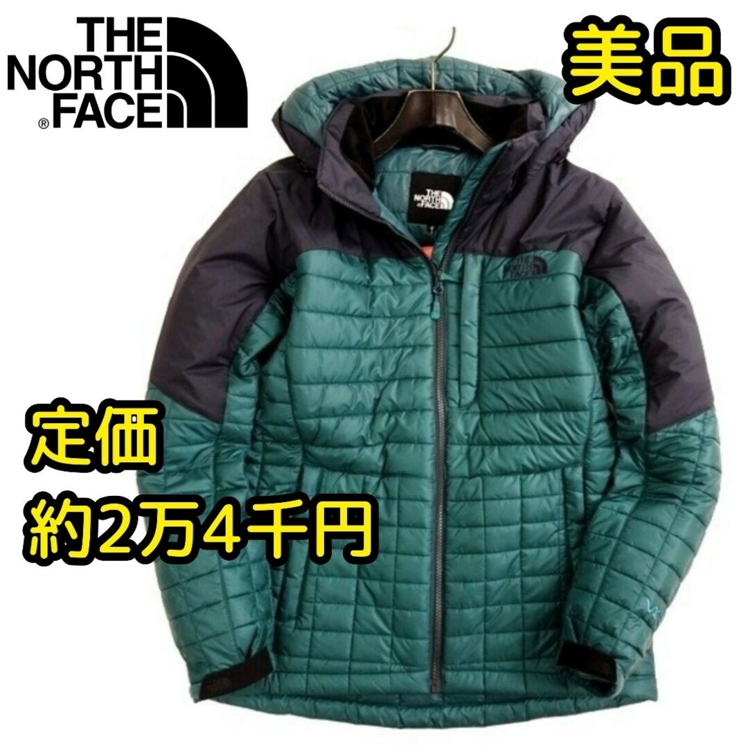 ポリエステル100％表地2美品◆2万4千円の品◆THENORTHFACE（ザノースフェイス）綿入ジャンパー