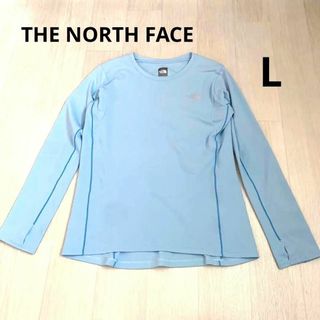 ザノースフェイス(THE NORTH FACE)のTHE NORTH FACE ノースフェイス　ロゴロングTシャツ スポーツ　L(Tシャツ(長袖/七分))