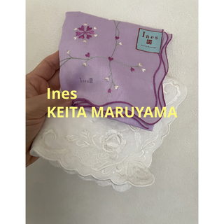 ケイタマルヤマ(KEITA MARUYAMA TOKYO PARIS)の【SALE】Ines・KEITA MARUYAMAタオルハンカチ(ハンカチ)