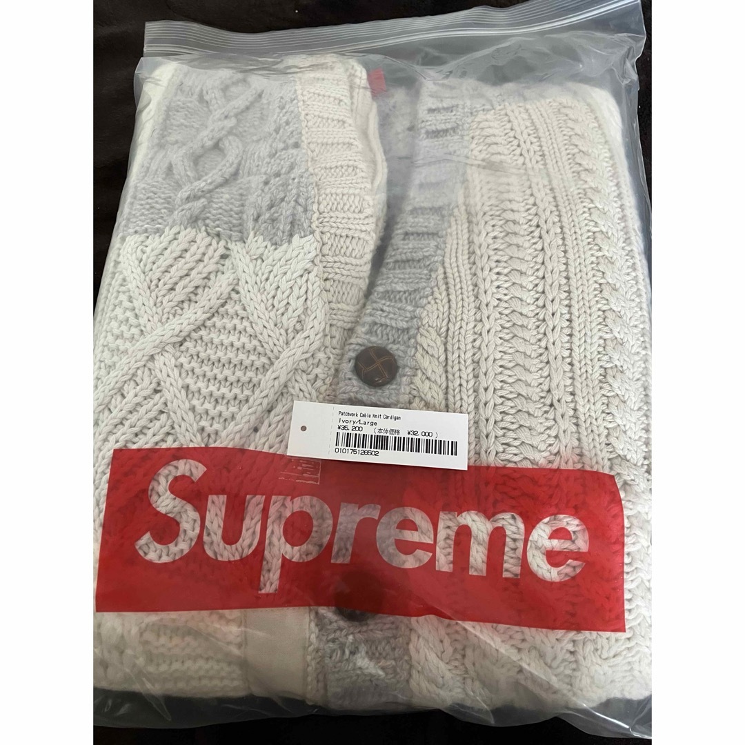 Supreme - SUPREME - Patchwork Cable Knit Cardiganの通販 by LIKE a