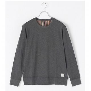 ポールスミス(Paul Smith)の【新品】　ポールスミス  リラクシングウェア　M  クルーネックシャツ　長袖(Tシャツ/カットソー(七分/長袖))