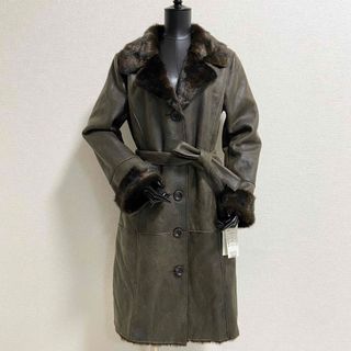 マックスマーラ(Max Mara)の꧁ 新品 SCENE DEUX 東京スタイル ムートンタッチ トレンチコート(トレンチコート)