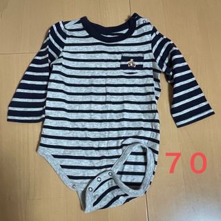 ベビーギャップ(babyGAP)のbabyGAP  長袖ロンパース(ロンパース)