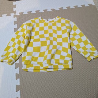 エイチアンドエム(H&M)の海外子供服　チェッカー柄　90 95(Tシャツ/カットソー)