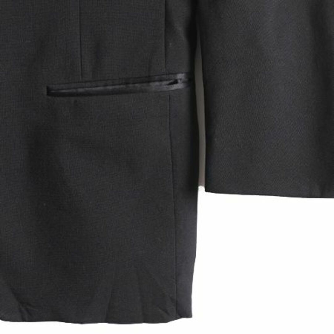 80s USA製 クリスチャン ディオール タキシードジャケット テーラード 黒 メンズのジャケット/アウター(テーラードジャケット)の商品写真