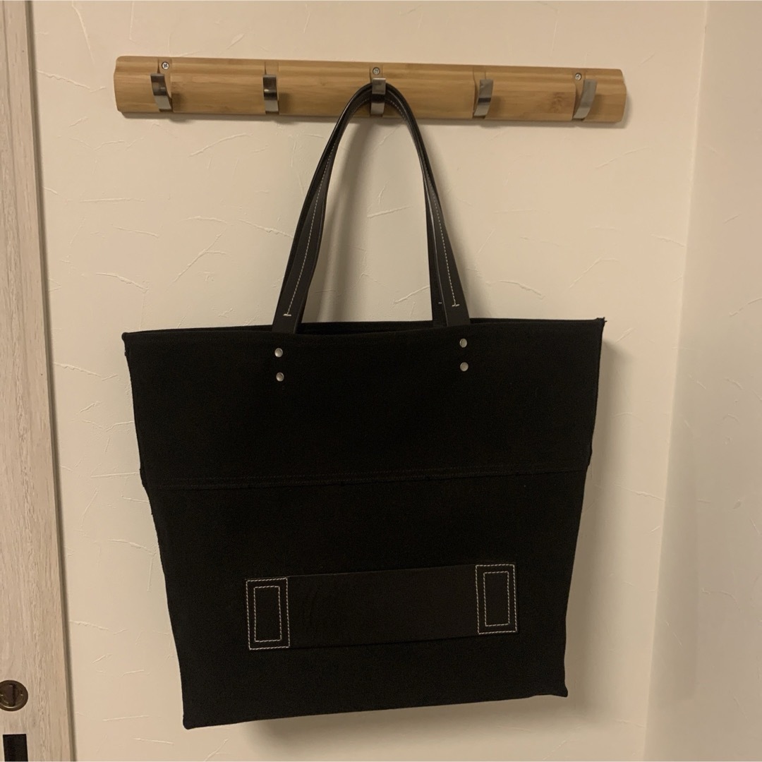 OAMC(オーエーエムシー)の【極美品】OAMC オーエーエムシーRUPERT BAG BLACKトートバッグ メンズのバッグ(トートバッグ)の商品写真