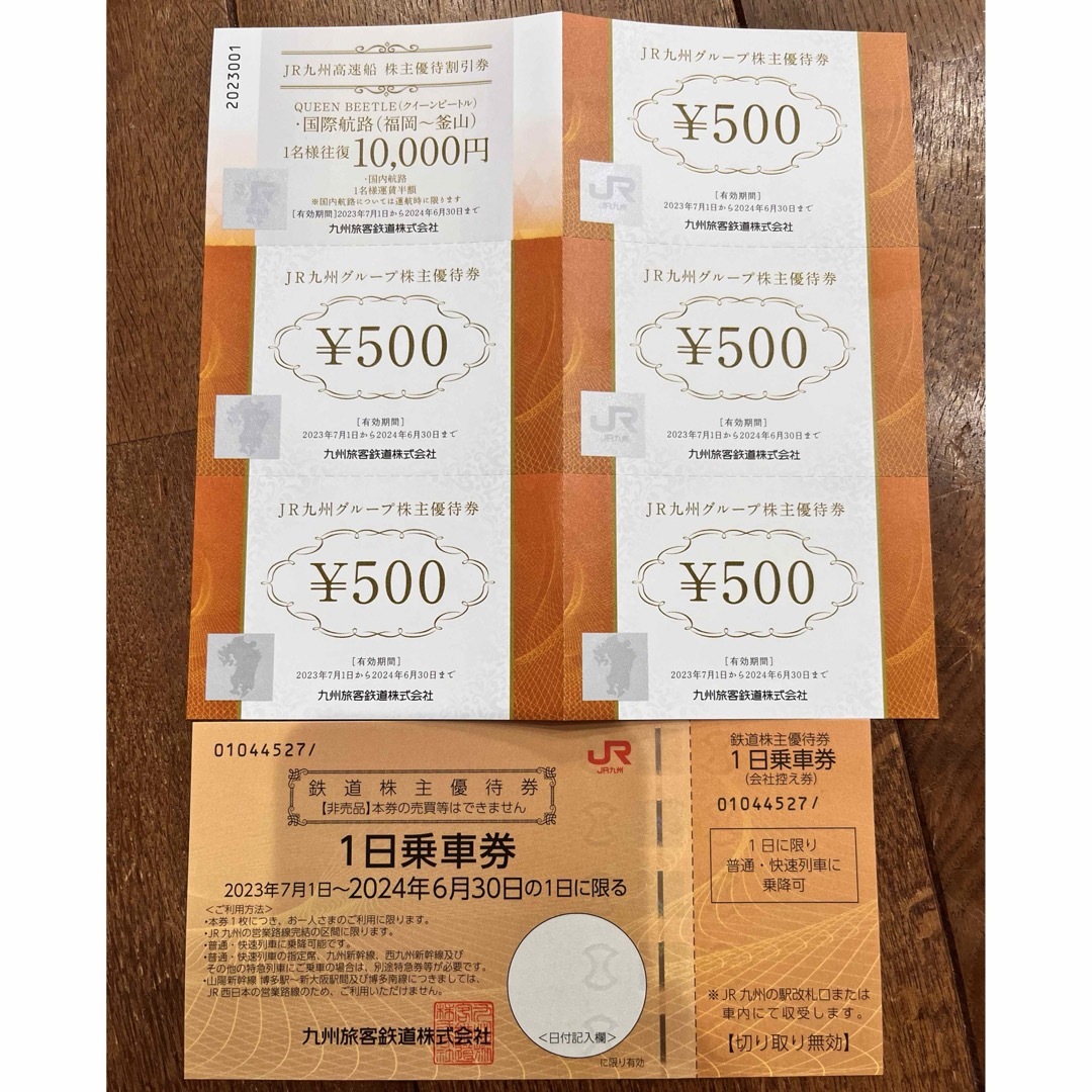 九州旅客鉄道　株主優待券 チケットの優待券/割引券(その他)の商品写真