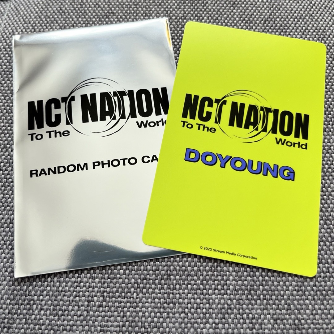 NCT(エヌシーティー)のNCT NATION ランダムフォトカード　DOYOUNG ドヨン エンタメ/ホビーのCD(K-POP/アジア)の商品写真