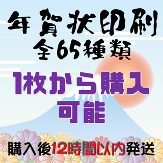 NTC28/8枚☆年賀状印刷～文章等変更なしの場合12時間以内発送～(使用済み切手/官製はがき)