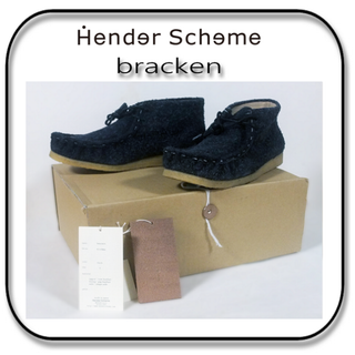 エンダースキーマ(Hender Scheme)の27cm： エンダー スキーマ　ブラッケン ワラビー 黒「5」(ブーツ)