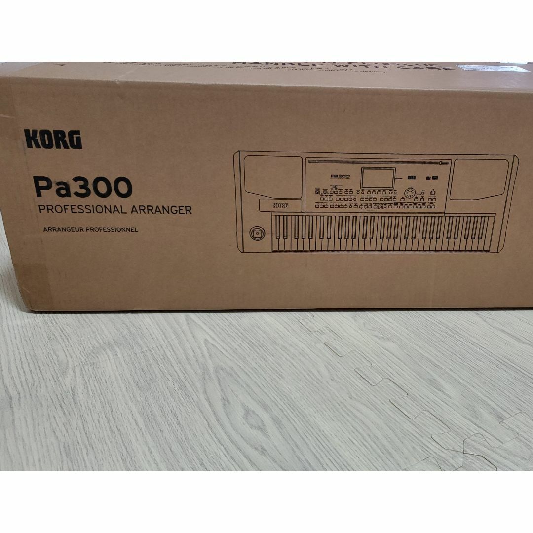 KORG(コルグ)の新品未開封 KORG コルグ Pa300 61鍵 キーボード シンセサイザー 楽器の鍵盤楽器(キーボード/シンセサイザー)の商品写真