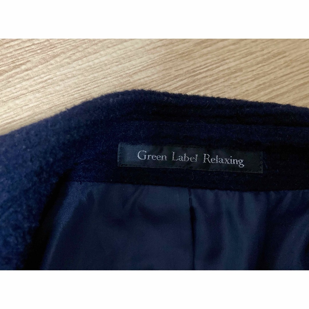 UNITED ARROWS green label relaxing(ユナイテッドアローズグリーンレーベルリラクシング)のGreen Label Relaxing Aラインショートコート レディースのジャケット/アウター(ピーコート)の商品写真