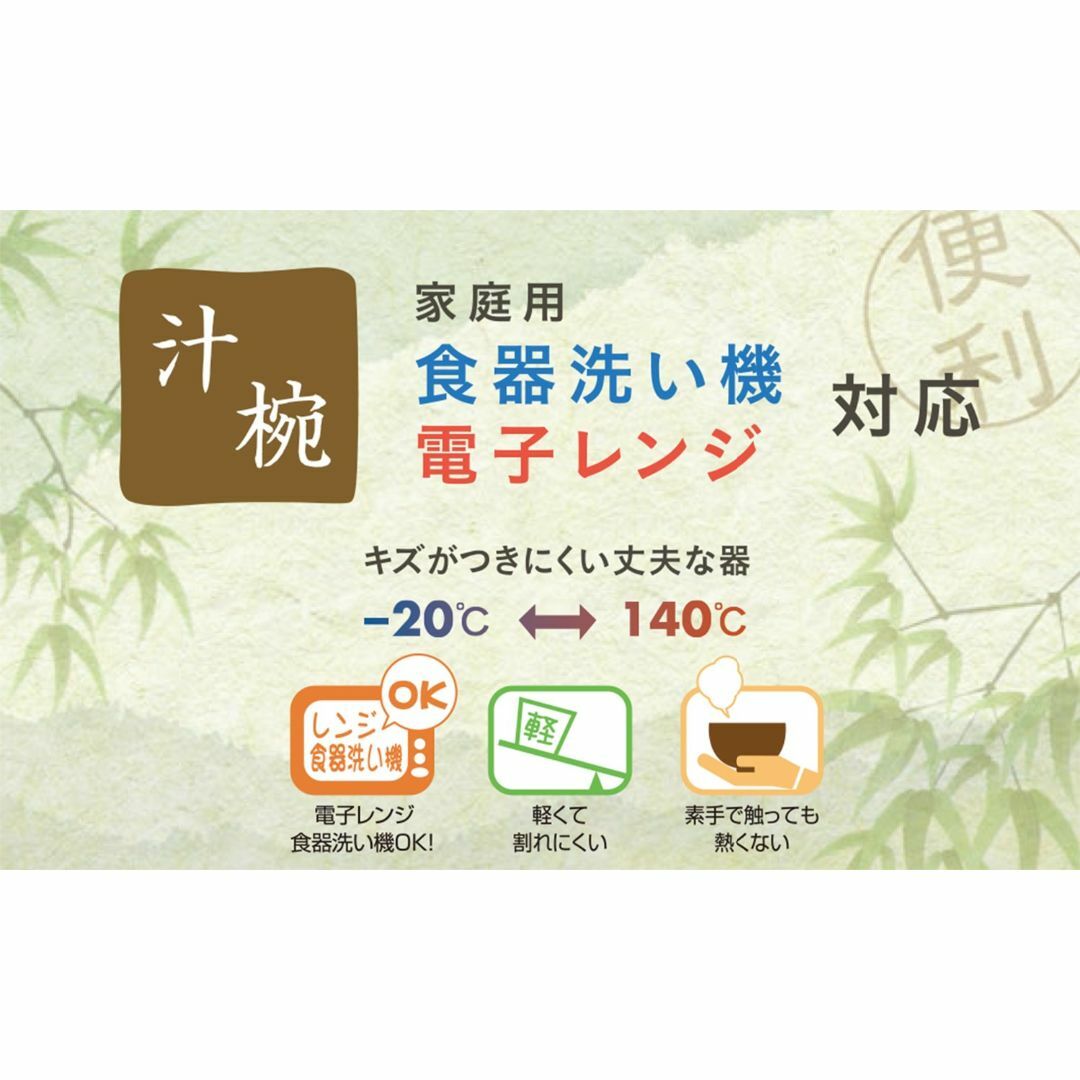 宮本産業 丼 ダブルウォール どんぶり椀 溜 800ml レッド